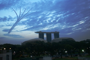 Fotos de l'arribada a Singapur